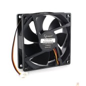 Вентилятор Gembird Вентилятор 92x92x25 гидродинамический, 3 pin, провод 30 см (D9225HM-3)