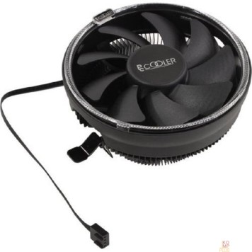 Вентиляторы PCCooler E126M B Кулер S775/115X/AM2/2+/AM3/3+/AM4/FM1/FM2/2+ (TDP 92W, вент-р 120мм с PWM, Blue LED FAN, 1000-1800RPM, 26.5dBa) Retail Color Box