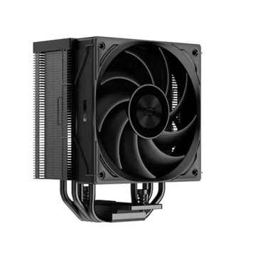 Вентиляторы Кулер для процессора/ PCCooler RZ400 V2 BK (230W, 4-pin PWM, 155mm, Al/Cu, 4x6mm, 1x120mm, 86.73CFM, 32dBA, 2200RPM, S: 1851/1700/1200/115X, AM5/AM4, black)-2
