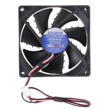 Вентилятор Case fan ZALMAN  ZM-F2 PLUS (SF) Fan for m / tower (3пин, 92x92x25mm, 20-23дБ, 1500об / мин)-1