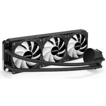 Вентиляторы Exegate EX297325RUS Комплект водяного охлаждения BlackWater-360.PWM.RGB (RGB подсветка, LGA2066/2011/1366/1150/1151/1155/1156/1200/1700/1851/AM4/AM5/FM1/FM2/FM2+/AM2/AM2+/AM3/AM3+, TDP 280W, Fan 120mm-1