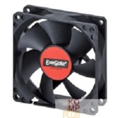 Вентиляторы Exegate EX283391RUS Вентилятор ExeGate E12025B4P-PWM, 120x120x25 мм, двойной шарикоподшипник, 4pin, PWM, 22dBA