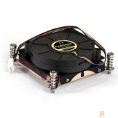 Вентиляторы Exegate EX286161RUS Кулер ExeGate ESNK-0049.PWM.1U.2011/66.Cu (радиальный (улитка), медный, 1U, socket LGA2011/2066, TDP 115W, Fan 75mm, PWM, 2000-5000RPM, 2 ball bearing, 4pin, 46-54db, ресурс 70000 