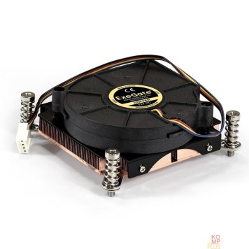 Вентиляторы Exegate EX286161RUS Кулер ExeGate ESNK-0049.PWM.1U.2011/66.Cu (радиальный (улитка), медный, 1U, socket LGA2011/2066, TDP 115W, Fan 75mm, PWM, 2000-5000RPM, 2 ball bearing, 4pin, 46-54db, ресурс 70000 