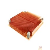 Вентиляторы Exegate EX286163RUS Радиатор для процессора ExeGate ESNK-0047.1U.2011/2066.Cu (Медный, socket LGA2011/2066, TDP 100W, 435г, на винтах, с термопастой, Retail box)