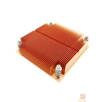 Вентиляторы Exegate EX286163RUS Радиатор для процессора ExeGate ESNK-0047.1U.2011/2066.Cu (Медный, socket LGA2011/2066, TDP 100W, 435г, на винтах, с термопастой, Retail box)