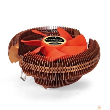 Вентиляторы Exegate EX286152RUS Кулер ExeGate Кулер EE90-PWM.Cu (Al+Copper, LGA775/1150/1151/1155/1156/1200/AM2/AM2+/AM3/AM3+/AM4/FM1/FM2/754/939/940, TDP 80W, Fan 90mm, PWM, Hydro bearing, 4pin, 11-24db, 