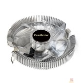 Вентиляторы Exegate EX286147RUS Кулер ExeGate Wizard EE91-RED (Al, LGA775/1150/1151/1155/1156/1200/1700/AM2/AM2+/AM3/AM3+/AM4/FM1/FM2/754/939/940, TDP 75W, Fan 90mm, 2200RPM, Hydro bearing, 3pin, 22db, 215г, 