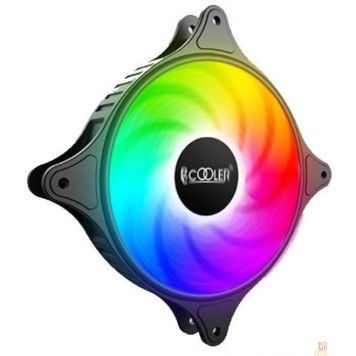 Вентиляторы PCCooler FX-120-3 FIXED COLOR FAN 120x120x25mm (3pin+Molex, пит. от мат.платы и БП, 1320 об/мин) Retail