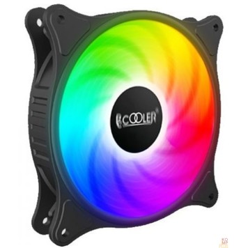 Вентиляторы PCCooler FX-120-3 FIXED COLOR FAN 120x120x25mm (3pin+Molex, пит. от мат.платы и БП, 1320 об/мин) Retail-1