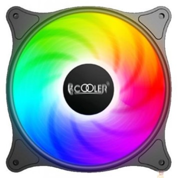 Вентиляторы PCCooler FX-120-3 FIXED COLOR FAN 120x120x25mm (3pin+Molex, пит. от мат.платы и БП, 1320 об/мин) Retail-2