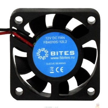 Вентиляторы 5bites Вентилятор FB4010S-12L2 40X10 / SLEEVE / 5000RPM / 2P