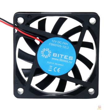 Вентиляторы 5bites Вентилятор FB6010S-12L2 60X10 / SLEEVE / 3200RPM / 2P