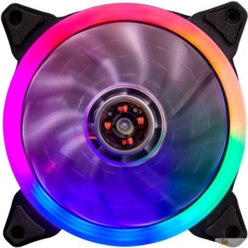 Вентиляторы 1STPLAYER Вентилятор R1 / 120mm, 5 color LED, 3-pin, 1000 rpm / R1 bulk