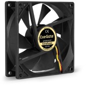 Вентиляторы Exegate EX283383RUS Вентилятор ExeGate ExtraPower EP09225S3P, 92x92x25 мм, подшипник скольжения, 3pin, 2200RPM, 24dBA
