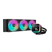 Вентилятор СЖО Deepcool LQ360 Ultra ARGB Soc-AM5/AM4/1200/1700/1851 черный 4-pin 32dB Al LCD 350W 1900gr Ret (R-LQ360-BKASMC-G-1)