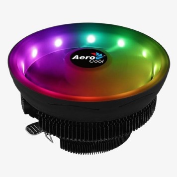 Вентилятор Cooler Aerocool Core Plus  ARGB 110W / ARGB / PWM / Intel 115*/775/1200/1700 AMD / Clip