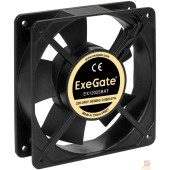 Вентиляторы Exegate EX289014RUS Вентилятор 220В ExeGate EX12025BAT (120x120x25 мм, 2-Ball (двойной шарикоподшипник), клеммы, 2200RPM, 33dBA)
