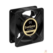 Вентиляторы Exegate EX289021RUS Вентилятор 220В ExeGate EX12038SAT (120x120x38 мм, Sleeve bearing (подшипник скольжения), клеммы, 2600RPM, 42dBA)