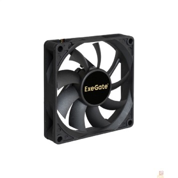 Вентиляторы Exegate EX288924RUS Вентилятор ExeGate EX08015B4P-PWM (80x80x15 мм, 2-Ball (двойной шарикоподшипник), 4pin, PWM, 24dBA)-2