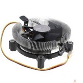 вентилятор CROWN Кулер для процессора CM-80 (Для Intel и AMD, TDP до 65 Ватт, коннектор 3 pin, Низкая посадка радиатора , Гидродинамический подшипник, Размер: 115*103*42 мм, в белой упаковке) (OEM)