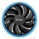 Вентиляторы PCCooler E126MB Кулер S775/115X/AM2/2+/AM3/3+/AM4/FM1/FM2/2+ (TDP 92W, вент-р 120мм с PWM, Blue LED FAN, 1000-1800RPM, 26.5dBa) Retail Color Box {48} (111313)