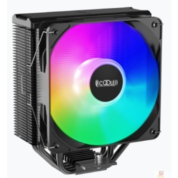 Вентиляторы PCCooler Paladin EX400S S115X/1200/1700/AM4 (TDP 180W, 120mm PWM LED FAN, 4 тепловые трубки 6мм, 800-1800RPM, 28,6dBa)