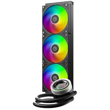 вентилятор Система водяного охлаждения ID-Cooling FX360 Infinity ARGB Black 1150/1155/S1156/1151/1200/1700, AM4/AM5-1