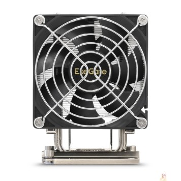 Вентиляторы Exegate EX293441RUS Кулер ExeGate ESNK-P0070APS4.PWM.4U.3647.Cu {(Al+Cu, 4U, 5 тепл. трубок, LGA3647, TDP 205W, PWM, 1900-3800RPM, 2 ball bearing, 4pin, 44db, 660г, на винтах, с термопастой}  RTL-1