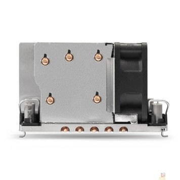 Вентиляторы Exegate EX293442RUS Кулер ExeGate ESNK-P0078AP4.PWM.2U.4189.Cu (Al+Cu, 2U, 5 тепл. трубок, LGA 4189, TDP 300W, Fan 80mm, PWM, 2100-8000RPM, 2 ball bearing, 4pin, 54,3db, 400г, на защелках, с термопаст-2