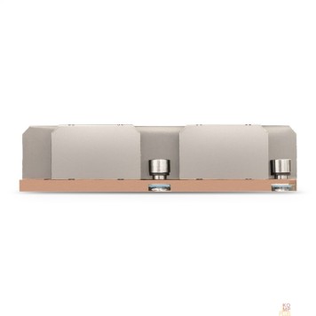 Вентиляторы Exegate EX293447RUS Радиатор для процессора {ExeGate ESNK-P0067PS.1U.3647.Cu (Al+Cu, 1U, 2 тепл. трубки, LGA3647, TDP 165W, 230г, на винтах, с термопастой} Retail box)-1