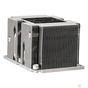 Вентиляторы Exegate EX293449RUS Радиатор для процессора ExeGate ESNK-P0068PS.2U.3647.Cu (Al+Cu, 2U, 4 тепл. трубки, LGA3647, TDP 205W, 390г, на винтах, с термопастой, Retail box)