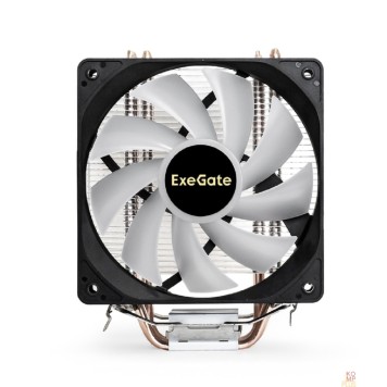 Вентиляторы Exegate EX293655RUS Кулер ExeGate Wizard EXX400V2-PWM.FRGB {(Al+Cu, 4 тепл.трубки,LGA775/1150/1151/1155/1156/1200/1700/AM2/AM2+/AM3+/AM4/FM1/FM2/754/939/940, TDP 140W, Fan 120mm, PWM, 800-2400RPM}-1