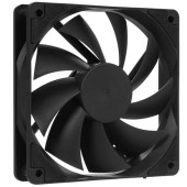 Вентиляторы Eurocase Вентилятор Digma DFAN-120-7 120мм черный 3-pin 4-pin (Molex)  Ret