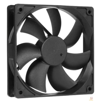 Вентилятор Gembird Вентилятор 120x120x25, гидрод., тихий, 3 pin/4pin Molex, провод 30 см (S12025H-3P4M)