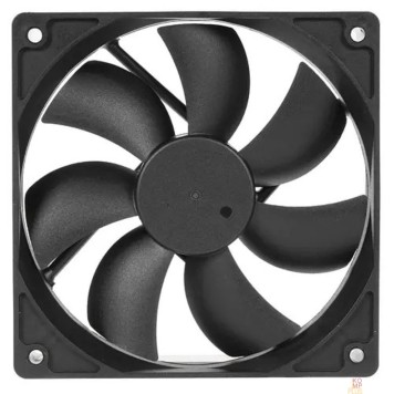 Вентилятор Gembird Вентилятор 120x120x25, гидрод., тихий, 3 pin/4pin Molex, провод 30 см (S12025H-3P4M)-1