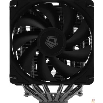 вентилятор Cooler ID-Cooling SE-206-XT LGA20XX/1700/1200/115X/AM5/AM4 (8шт/кор, TDP 250W, PWM, черный, 6 тепл.трубок + медная база, 2 x FAN 120mm) RET-1