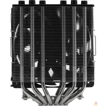 вентилятор Cooler ID-Cooling SE-206-XT LGA20XX/1700/1200/115X/AM5/AM4 (8шт/кор, TDP 250W, PWM, черный, 6 тепл.трубок + медная база, 2 x FAN 120mm) RET-2
