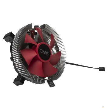 Охлаждающие системы CBR CBR80 Кулер Socket 775/115X/1200/1700/AM2/AM3/AM4/FM1/FM2/754/940/939, TDP 65W, 90mm Fan, 2000RPM, HB, 3pin, 23.6db