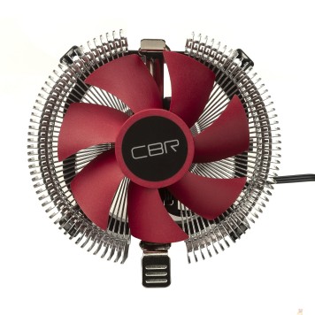 Охлаждающие системы CBR CBR80 Кулер Socket 775/115X/1200/1700/AM2/AM3/AM4/FM1/FM2/754/940/939, TDP 65W, 90mm Fan, 2000RPM, HB, 3pin, 23.6db-1