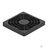 Вентиляторы Exegate EX295252RUS Решетка для вентилятора с фильтром 60х60 ExeGate EG-060PSFB (60x60 мм, пластиковая, квадратная, с пылевым фильтром, черная)