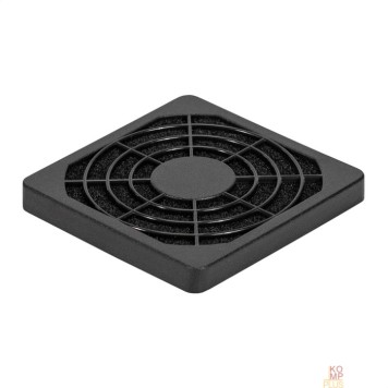 Вентиляторы Exegate EX295252RUS Решетка для вентилятора с фильтром 60х60 ExeGate EG-060PSFB (60x60 мм, пластиковая, квадратная, с пылевым фильтром, черная)