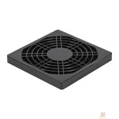 Вентиляторы Exegate EX295255RUS Решетка для вентилятора с фильтром 90х90 ExeGate EG-090PSFB (90x90 мм, пластиковая, квадратная, с пылевым фильтром, черная)