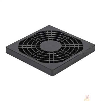 Вентиляторы Exegate EX295255RUS Решетка для вентилятора с фильтром 90х90 ExeGate EG-090PSFB (90x90 мм, пластиковая, квадратная, с пылевым фильтром, черная)