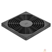Вентиляторы Exegate EX295256RUS Решетка для вентилятора с фильтром 120х120 ExeGate EG-120PSFB (120x120 мм, пластиковая, квадратная, с пылевым фильтром, черная)