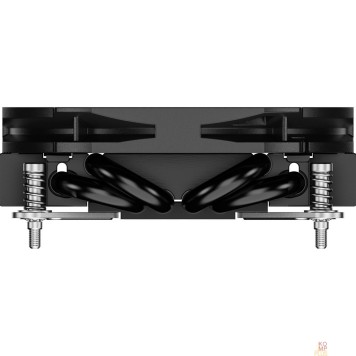 вентилятор Cooler ID-Cooling IS-30i BLACK LGA1700/1200/115X низкопрофильный высота 30mm (36шт/кор, TDP 100W, PWM, 4 тепл.трубки прямого контакта, FAN 92mm) BOX-1