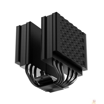 Вентиляторы PCCooler RZ620 BK  S115X/1200/1700/18XX/AM4/AM5 (TDP 265W, 2x120mm PWM FAN, 6 тепловых трубок 6мм, 500-2200RPM, 28-32dBa)-1