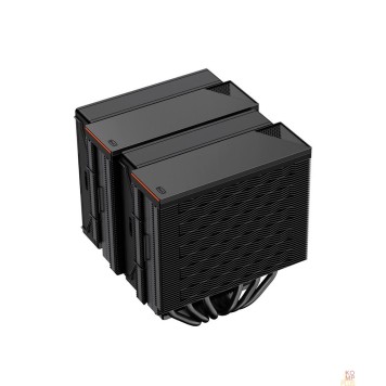 Вентиляторы PCCooler RZ620 BK  S115X/1200/1700/18XX/AM4/AM5 (TDP 265W, 2x120mm PWM FAN, 6 тепловых трубок 6мм, 500-2200RPM, 28-32dBa)-2
