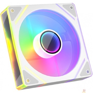 Вентиляторы 1STPLAYER FC(AP)-WH-1IN1 White 120mm, ARGB, PWM, 600-1800rpm, 3pin-1