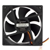 Вентилятор Gembird Вентилятор 92x92x25 гидродинамический тихий 3 pin/4pin Molex провод 30 см S9225H-3P4M